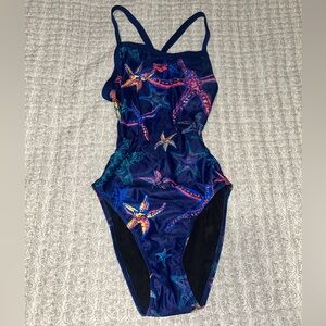 arena Starfish Print Swimsuit one piece size 28